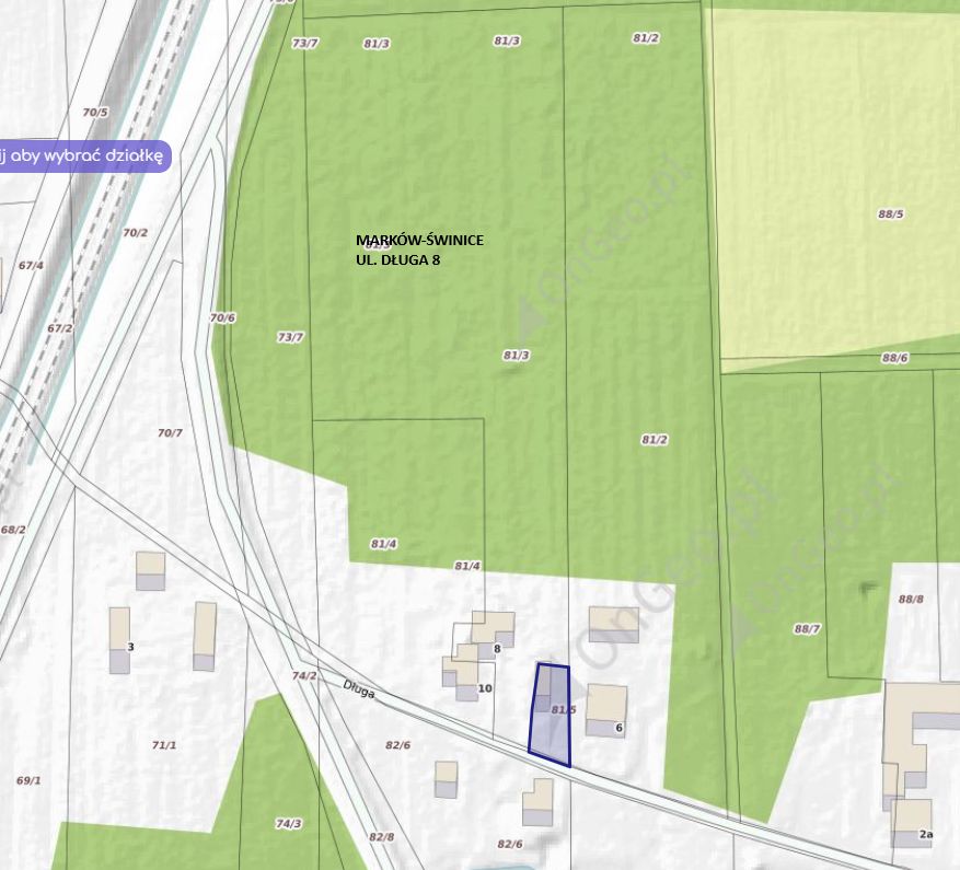 Działka inwestycyjna Marków-Świnice, Długa. Zdjęcie 2
