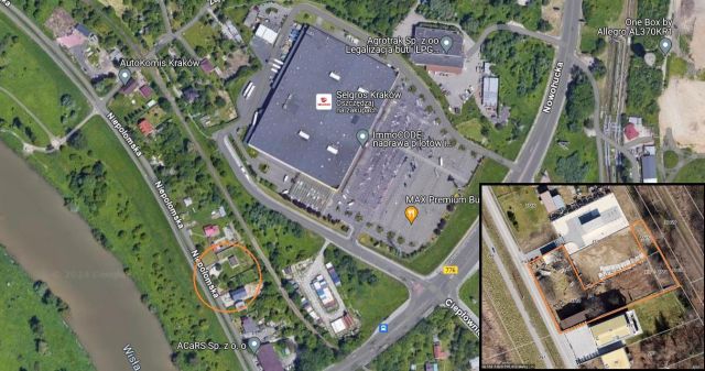 Działka budowlana Kraków Czyżyny, ul. Niepołomska. Zdjęcie 1