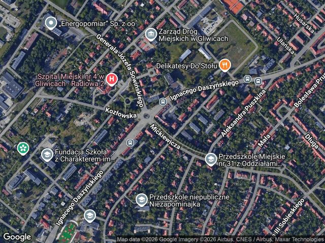 Mieszkanie 2-pokojowe Gliwice Śródmieście, ul. Adama Mickiewicza. Zdjęcie 1