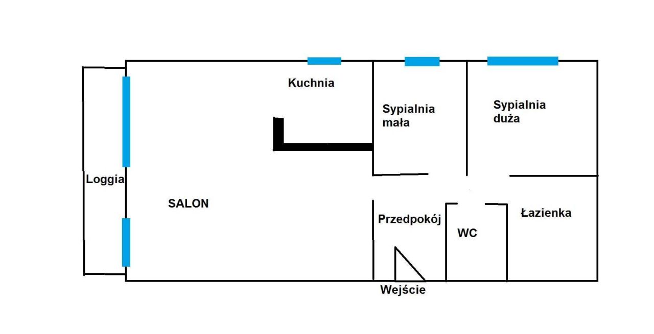 Mieszkanie 3-pokojowe Sandomierz Centrum, ul. Dionizego Czachowskiego. Zdjęcie 8