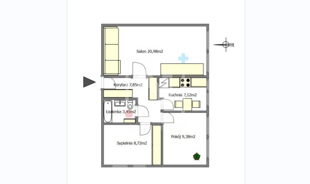 Mieszkanie 3-pokojowe Warszawa Wola, ul. Pereca. Zdjęcie 13