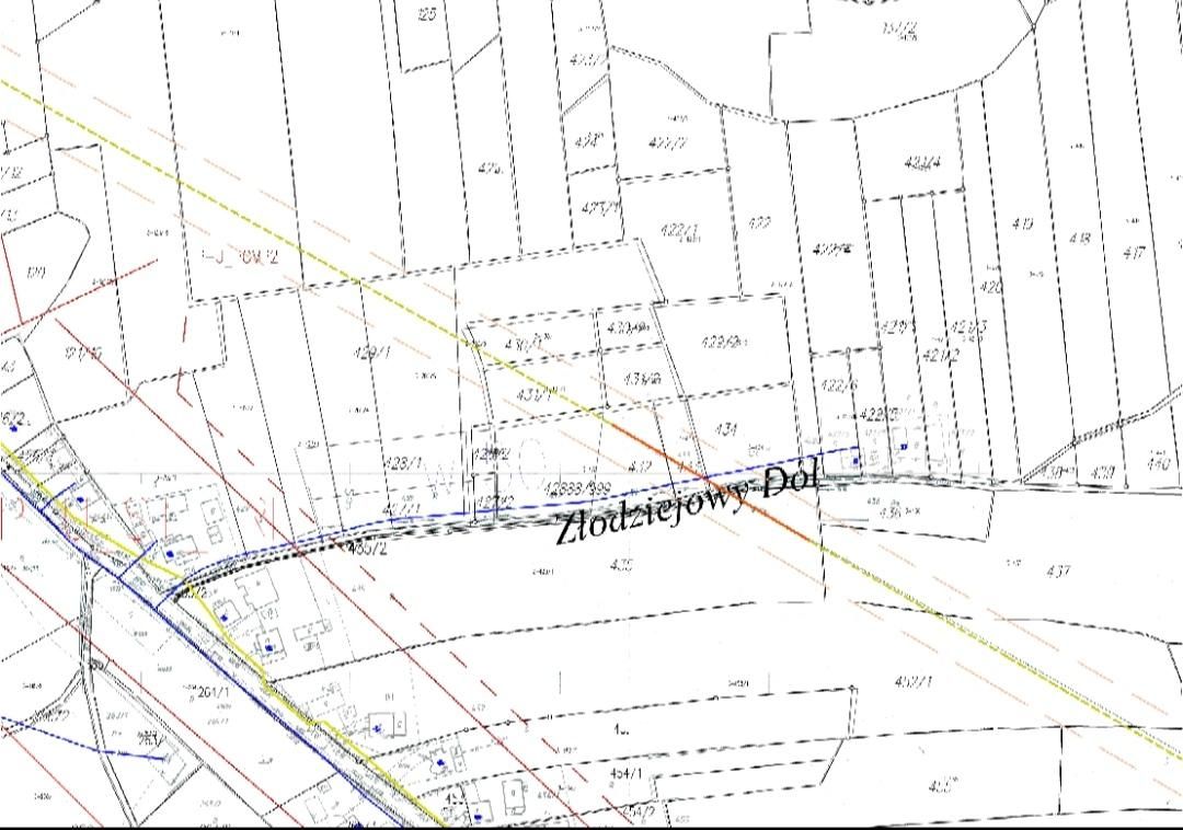 Działka rolna Biały Kościół Iwiny, ul. Złodziejowy Dół. Zdjęcie 2