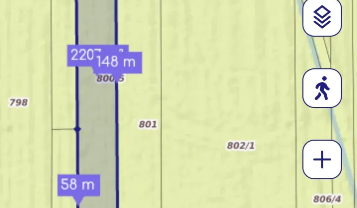 Działka rolna Nadma, ul. Stara