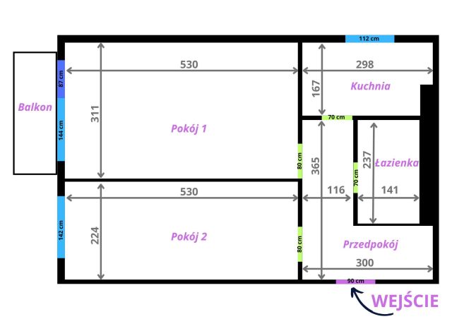Mieszkanie 2-pokojowe Ostrów Wielkopolski Centrum, ul. Towarowa. Zdjęcie 17