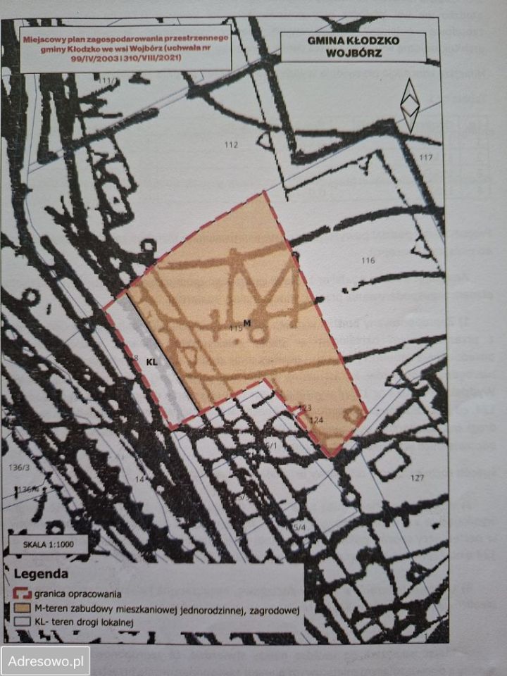 Działka budowlana Wojbórz. Zdjęcie 8