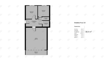 Mieszkanie 2-pokojowe Łomża Śródmieście, ul. Bolesława Prusa
