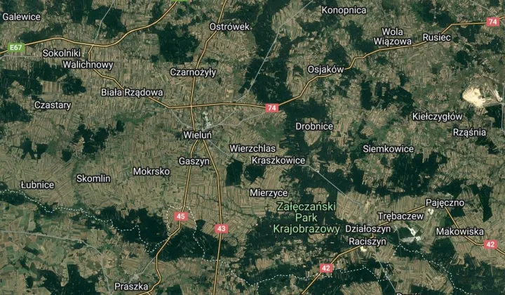 Działka rolno-budowlana Wierzchlas