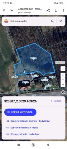 Działka budowlana Ustronie Morskie, ul. Koszalińska. Zdjęcie 1