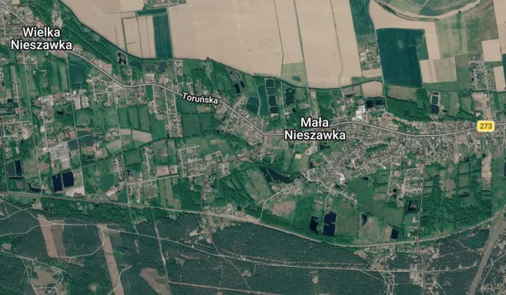 Działka budowlana Mała Nieszawka, ul. Leśna
