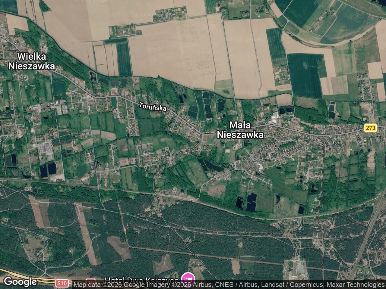 Działka budowlana Mała Nieszawka, ul. Leśna. Zdjęcie 1