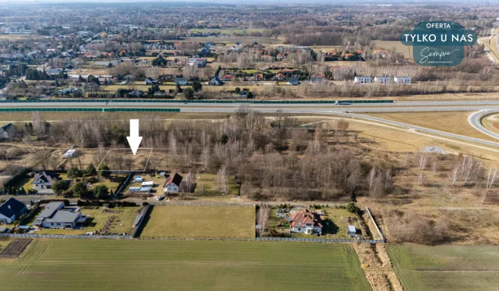 Działka inwestycyjna Rąbień