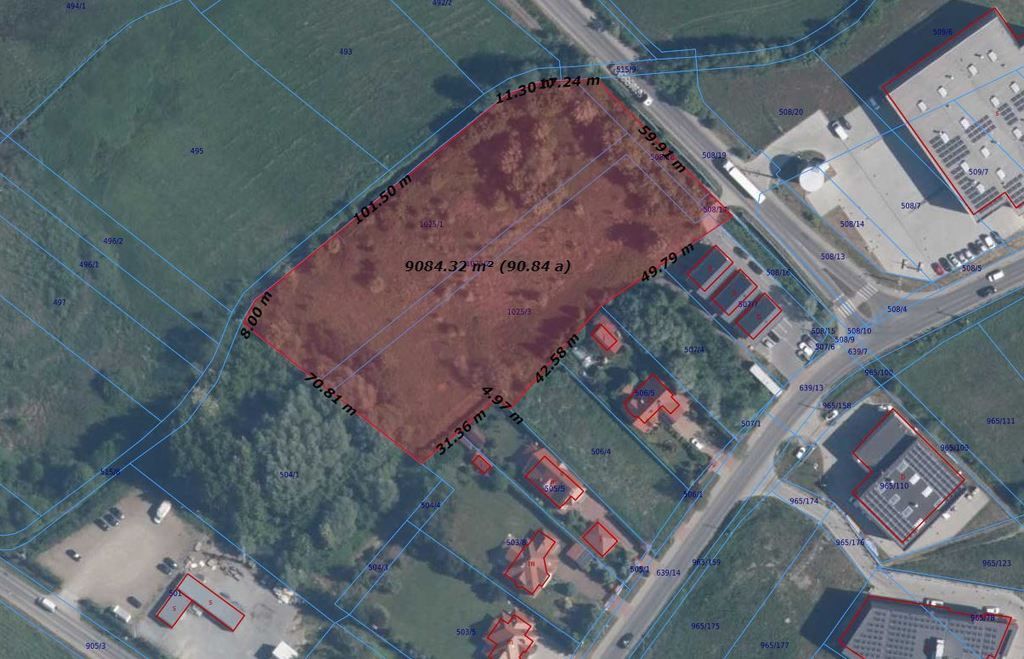 Działka Modlniczka, ul. Komandosów. Zdjęcie 2