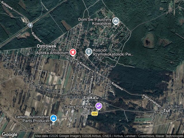 Działka inwestycyjna Ostrówek, ul. Kolejowa. Zdjęcie 1