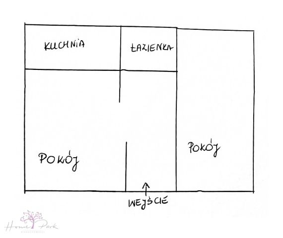 Mieszkanie 2-pokojowe Pabianice Bugaj. Zdjęcie 1