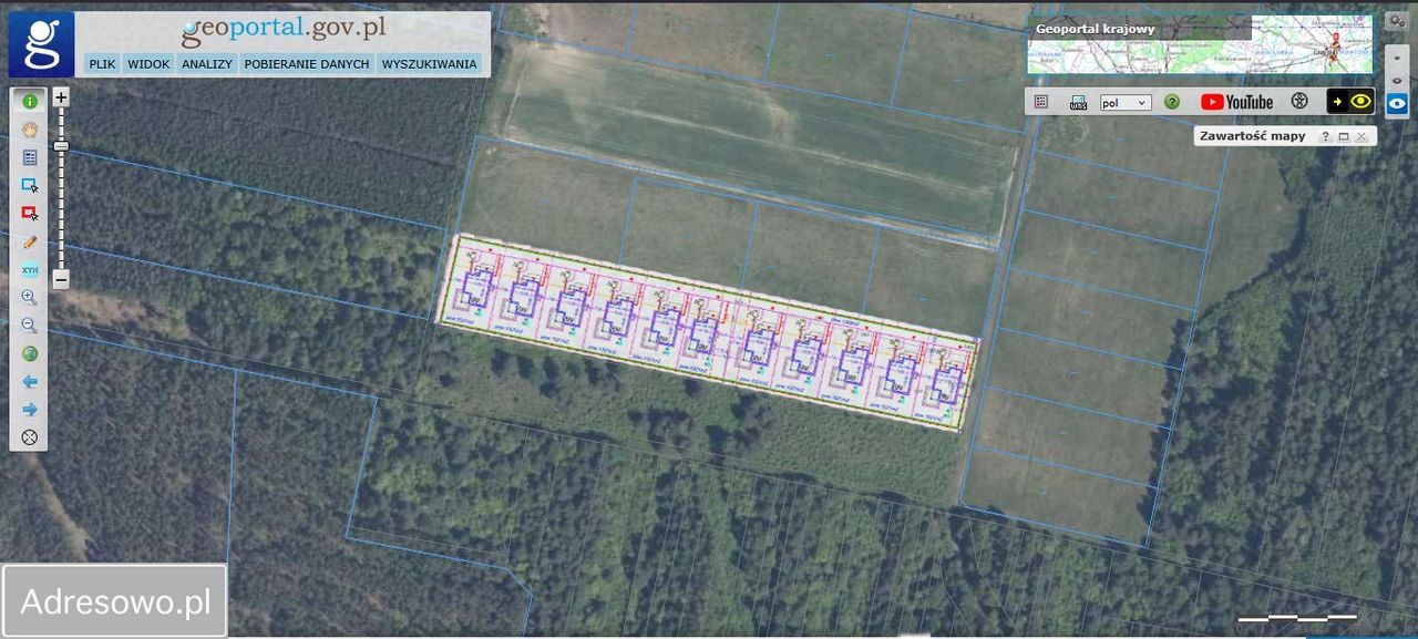 Działka budowlana Bębnów