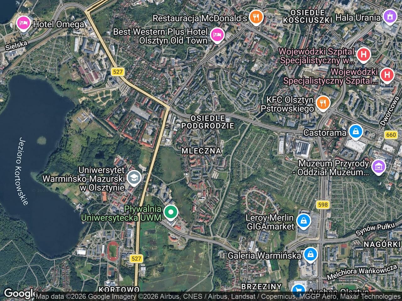 Mieszkanie 3-pokojowe Olsztyn Podgrodzie, ul. Konstantego Ildefonsa Gałczyńskiego