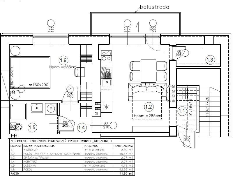 Mieszkanie 2-pokojowe Kalwaria Zebrzydowska, ul. Jagiellońska. Zdjęcie 9