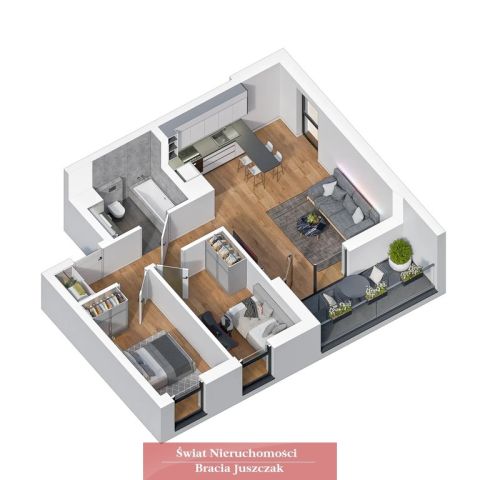 Mieszkanie 3-pokojowe Brzeg. Zdjęcie 3