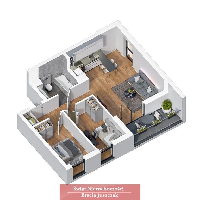 Mieszkanie 3-pokojowe Brzeg. Zdjęcie 3