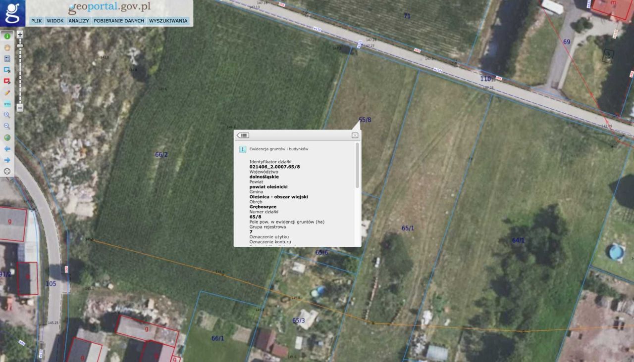 Działka budowlana Gręboszyce. Zdjęcie 5