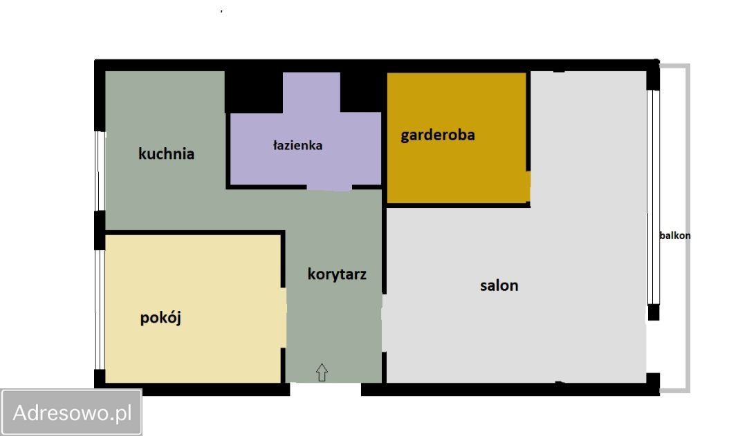 Mieszkanie 2-pokojowe Skawina, ul. Bukowska. Zdjęcie 10