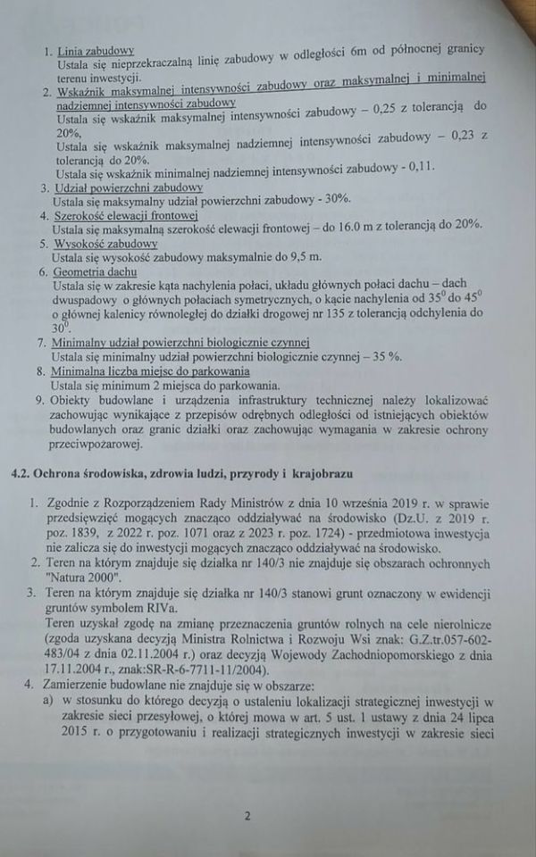 Działka budowlana Przęsocin, ul. Szczecińska. Zdjęcie 5