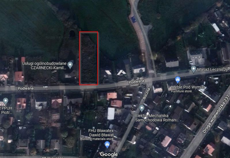 Działka budowlana Czersk, ul. Podleśna. Zdjęcie 3