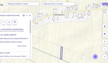 Działka rolna Antoniówka