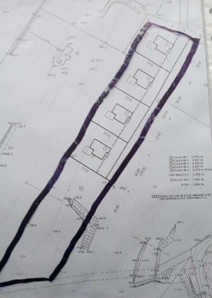 Działka budowlana Łodyna. Zdjęcie 7