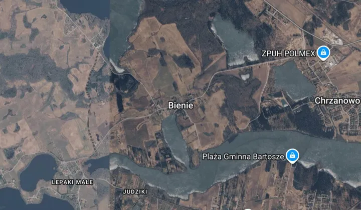 Działka inna Bienie