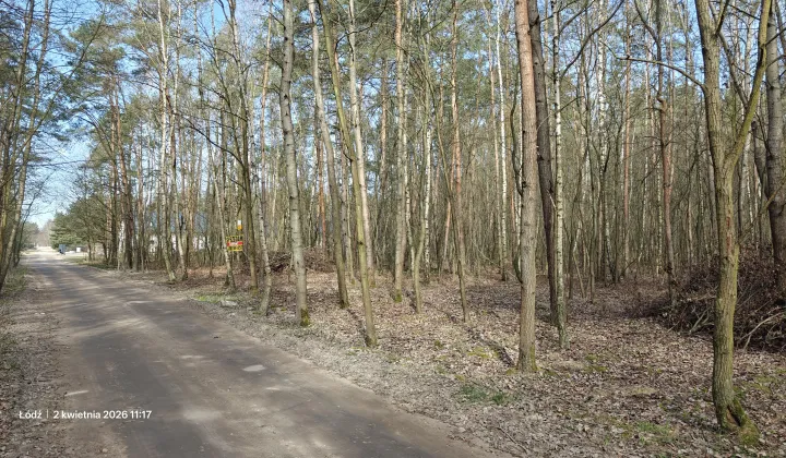 Działka rekreacyjna Łódź Feliksin, ul. Ziemiańska