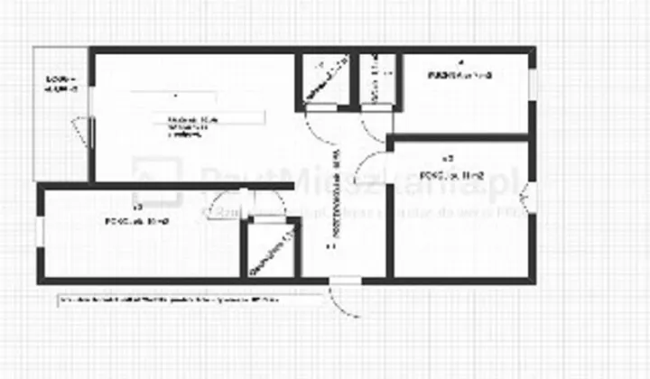 Mieszkanie 3-pokojowe Łódź Radogoszcz, ul. Wodnika