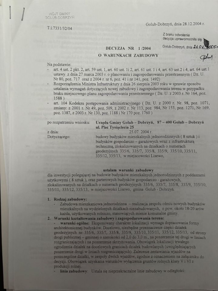 Działka budowlana Lisewo. Zdjęcie 7