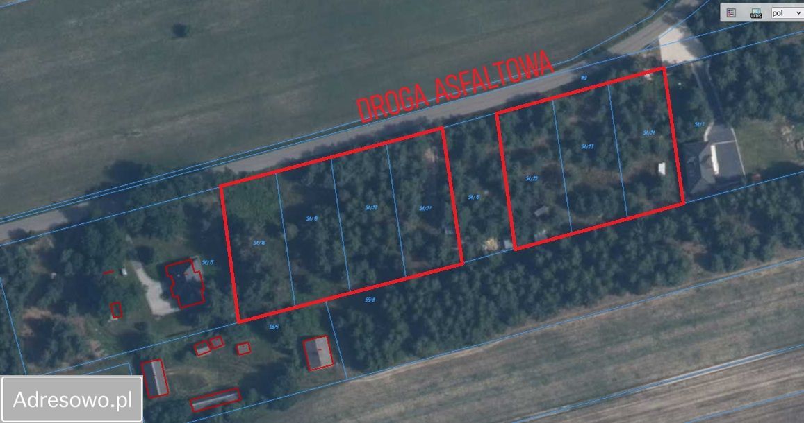 Działka budowlana Dokudów Drugi Zarośle. Zdjęcie 3