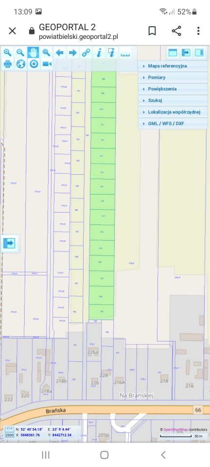 Działka budowlana Augustowo Na Brańskiej. Zdjęcie 2