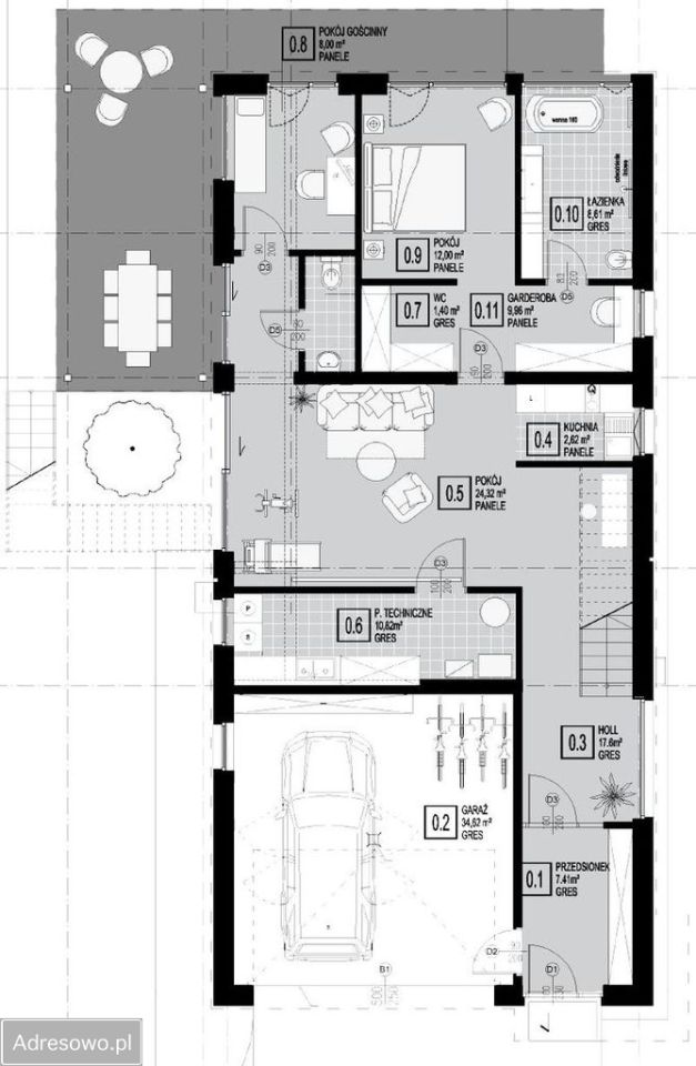 dom wolnostojący, 8 pokoi Gdynia Orłowo, ul. Sieradzka. Zdjęcie 7