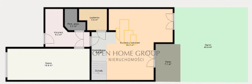 dom szeregowy, 5 pokoi Wrocław, ul. gen. Tadeusza Kutrzeby. Zdjęcie 18