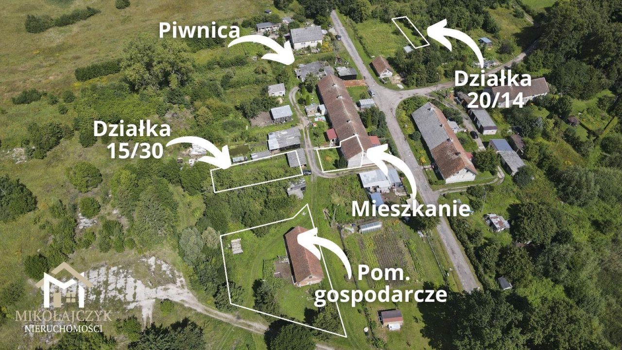 Mieszkanie 3-pokojowe Dzikowo Iławeckie. Zdjęcie 3