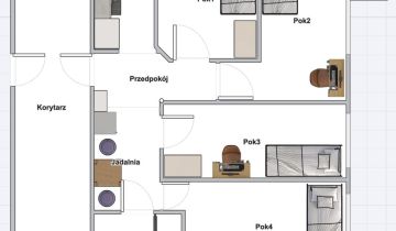 Mieszkanie 4-pokojowe Warszawa Mokotów