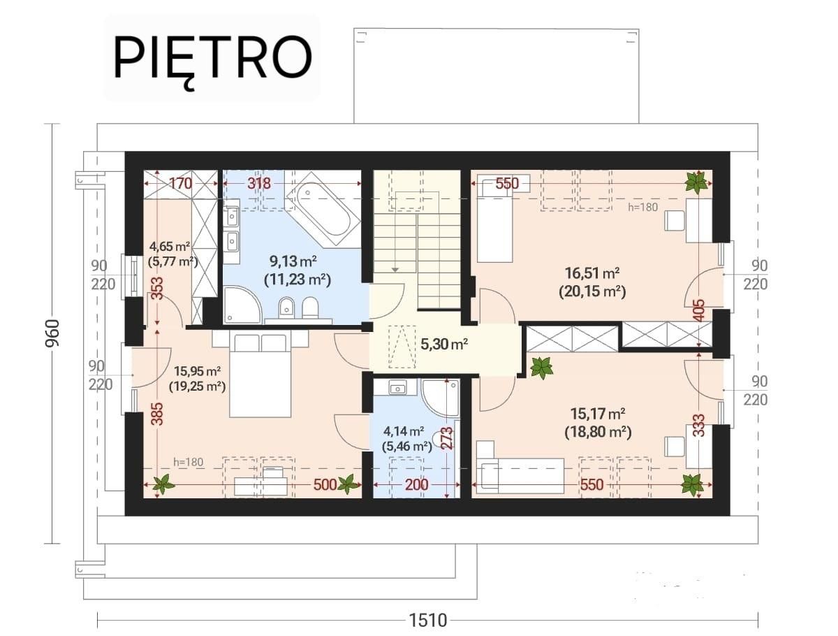 dom wolnostojący, 5 pokoi Burkatów, ul. Osiedle Pogórze. Zdjęcie 23