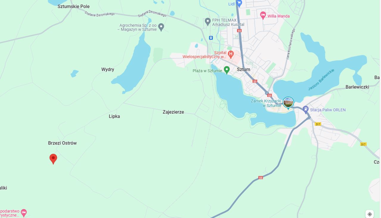 Działka budowlana Zajezierze. Zdjęcie 2