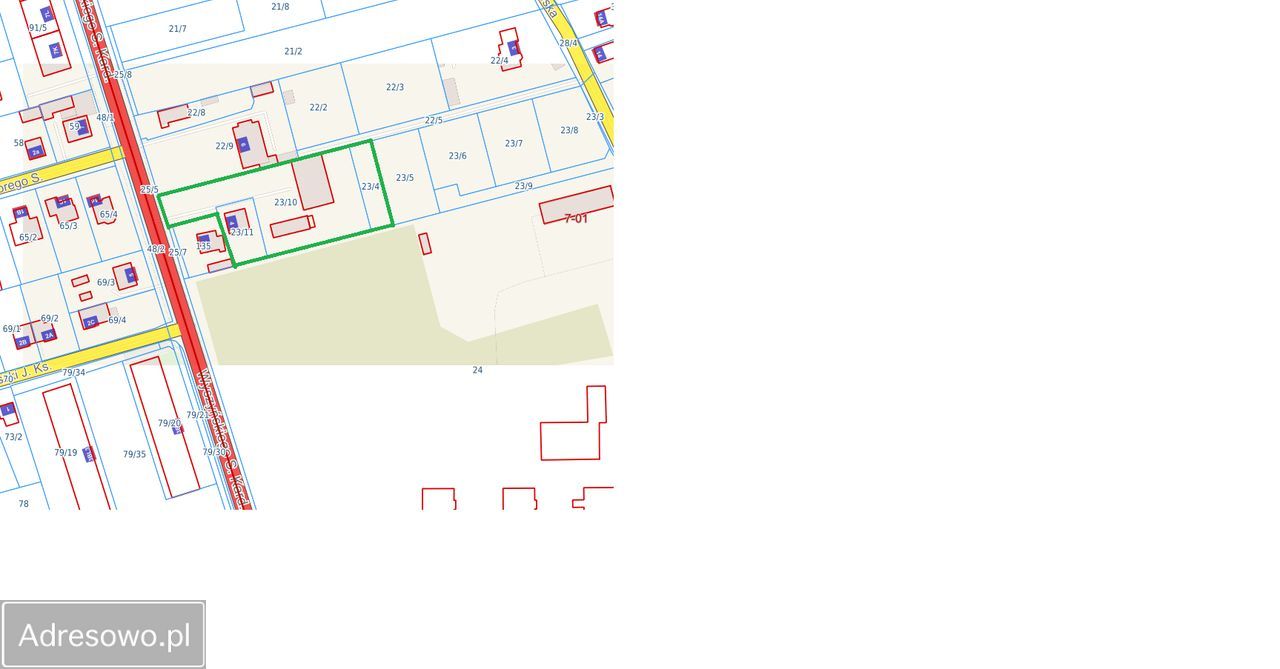 Działka siedliskowa Góra Kalwaria, ul. kard. Stefana Wyszyńskiego. Zdjęcie 1