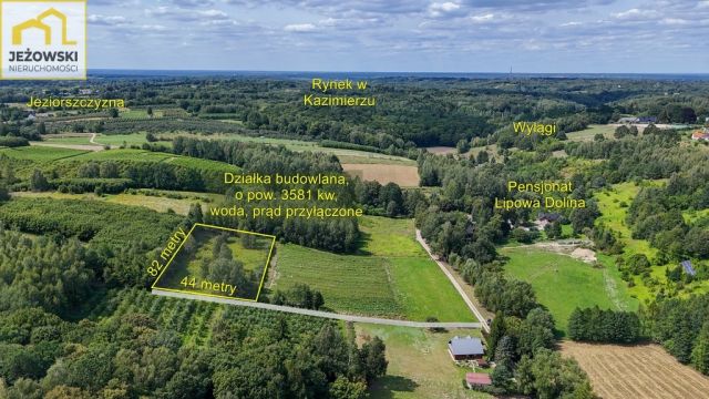 Działka budowlana Kazimierz Dolny Jeziorszczyzna. Zdjęcie 6