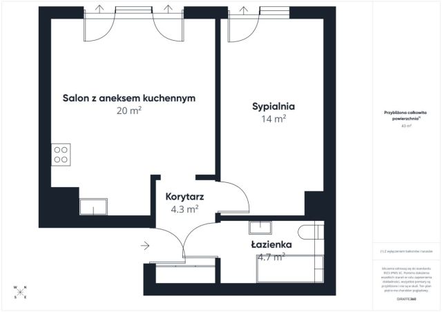 Mieszkanie 2-pokojowe Pruszków, ul. Lipowa. Zdjęcie 20