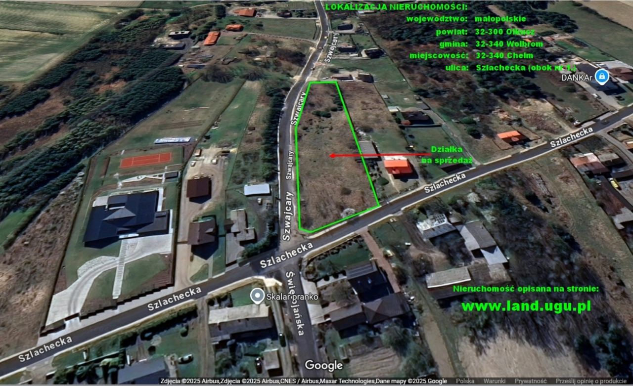 Działka inwestycyjna Chełm Kamienna Góra, ul. Szlachecka. Zdjęcie 3