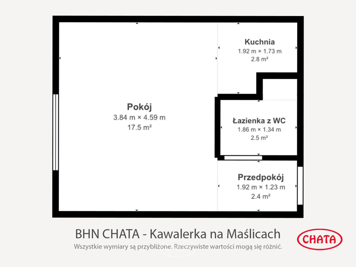 Mieszkanie 1-pokojowe Wrocław Maślice, ul. Reszelska. Zdjęcie 4