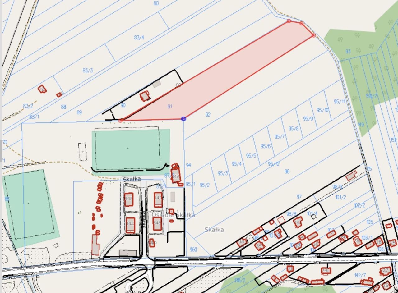 Działka rolno-budowlana Gałęzice Skałka. Zdjęcie 3