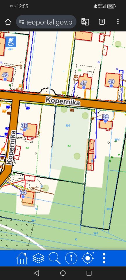 Działka budowlana Gomunice, ul. Kopernika