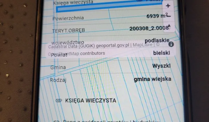 Działka rolna Godzieby