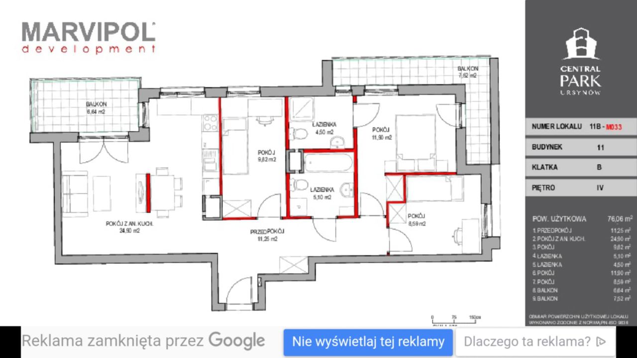 Mieszkanie 3-pokojowe Warszawa Ursynów, ul. Pieskowa Skała. Zdjęcie 21